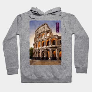 Colosseum - White Hoodie